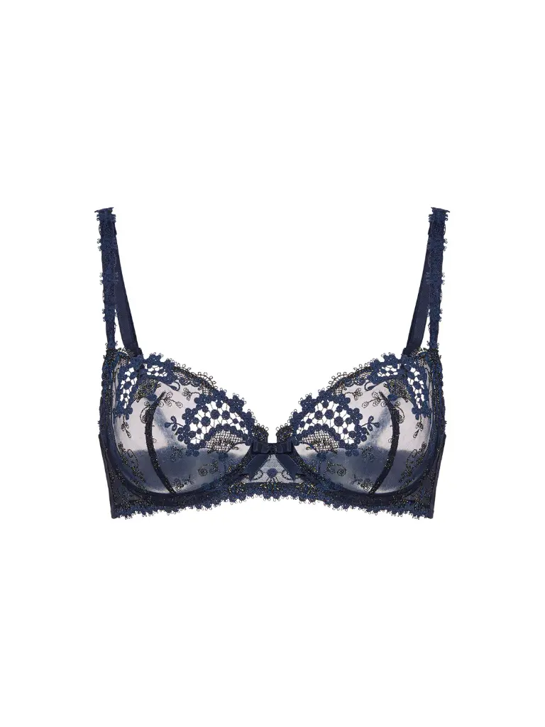 Soutien-gorge corbeille SIMONE PERELE "Wish" 12B330 - Saphir 556