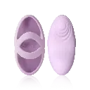 Stimulateur clitoridien anec manchon de doigt amovible SVAKOM "Acho 2" - Pink Lilac 