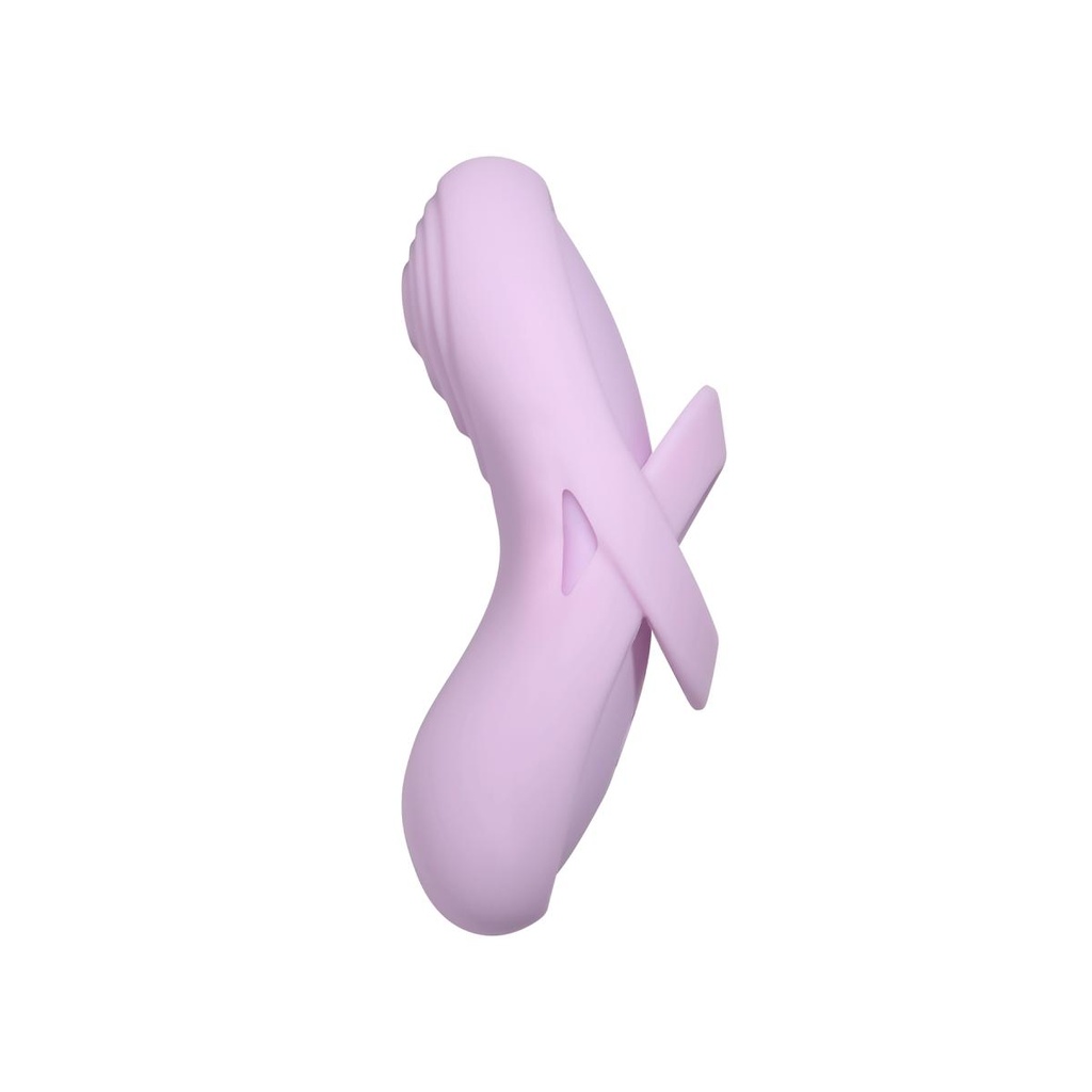 Stimulateur clitoridien anec manchon de doigt amovible SVAKOM "Acho 2" - Pink Lilac 