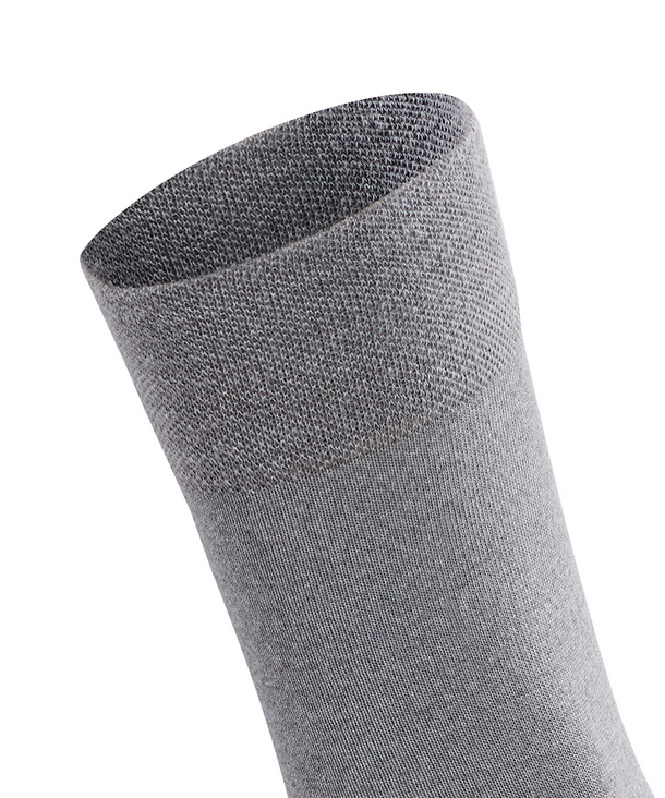Chaussettes laine sans élastique dame FALKE "Berlin Sensitive" 46226 - Gris 3830