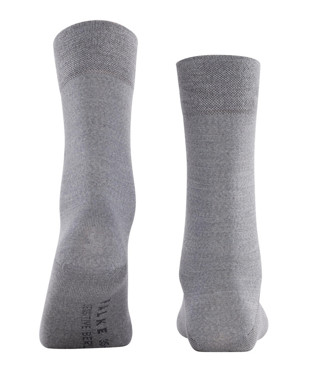 Chaussettes laine sans élastique dame FALKE "Berlin Sensitive" 46226 - Gris 3830
