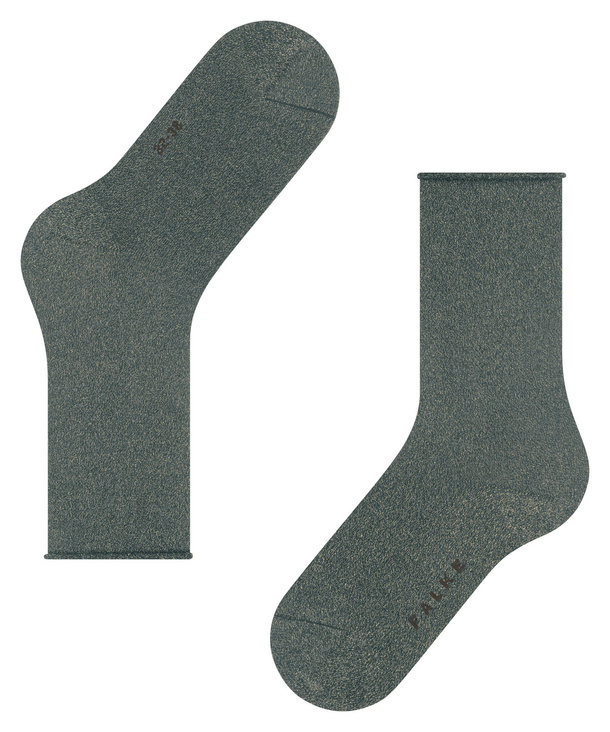 Chaussettes fantaisies dame FALKE "Shiny" 46414 - Flint Grey 3640