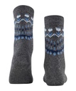 Chaussettes fantaisies dame FALKE "Cosy Wool" 47181 - Light Greymel 3390