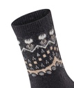 Chaussettes fantaisies dame FALKE "Cosy Wool" 47181 - Noir 3000