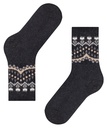 Chaussettes fantaisies dame FALKE "Cosy Wool" 47181 - Noir 3000