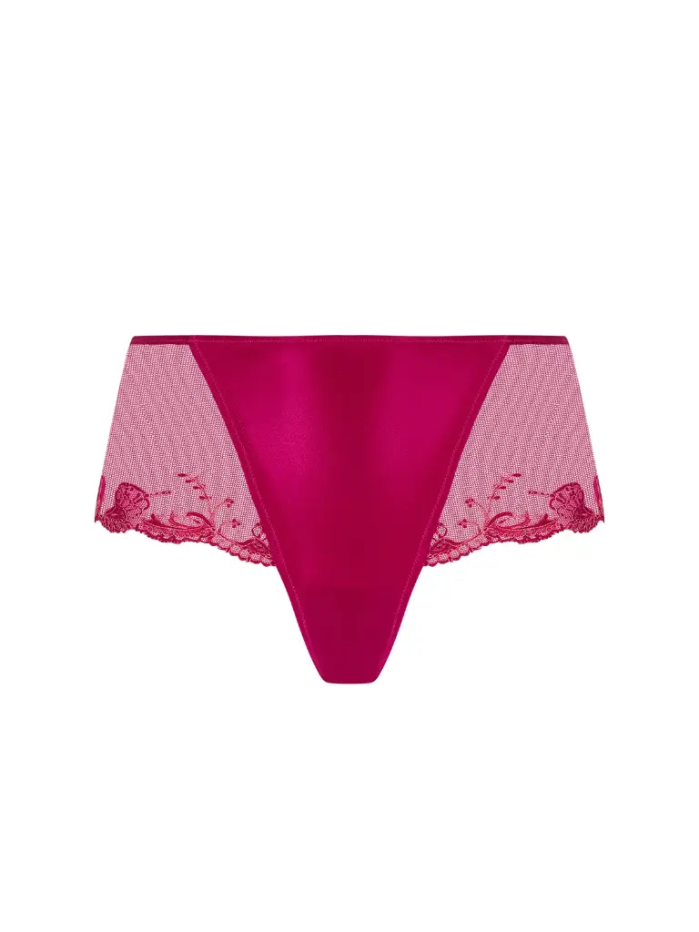 Shorty LISE CHARMEL "Splendeur Soie" ACC0480 - Splendeur Carmin 12071