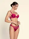 Soutien-gorge à coques progressive LISE CHARMEL "Splendeur Soie" ACC8580 - Splendeur Carmin 12071