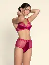 Soutien-gorge armaturé glam LISE CHARMEL "Splendeur Soie" ACC7480 - Splendeur Carmin 12071