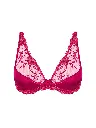 Soutien-gorge armaturé glam LISE CHARMEL "Splendeur Soie" ACC7480 - Splendeur Carmin 12071