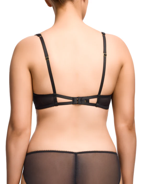 Soutien-gorge corbeille DITA VON TEESE "Esther" D59071 - Noir