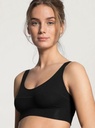 Brassière en coton CALIDA "Elastic" 02138 - Noir 992 (Zoom)