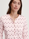 Pyjama dame longues manches CALIDA "Midnight Flowers" 43356 - Pearl Blush 072