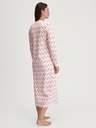 Chemise de nuit dame longues manches CALIDA "Midnight Flowers" 33256 - Pearl Blush 072