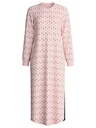 Chemise de nuit dame longues manches CALIDA "Midnight Flowers" 33256 - Pearl Blush 072