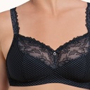 Soutien-gorge post-opératoire pour prothèses sans armatures ANITA CARE "Eloise" 4796X - Noir 001