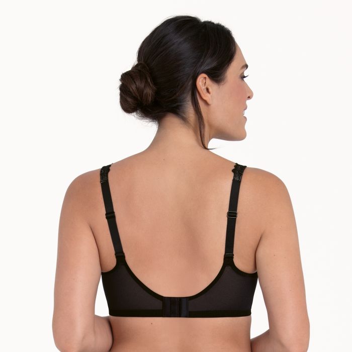 Soutien-gorge post-opératoire pour prothèses sans armatures ANITA CARE "Eloise" 4796X - Noir 001