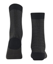 Chaussettes laine dame FALKE "Softmerino Special Edition" 47199 - Black motif Carreaux 3000