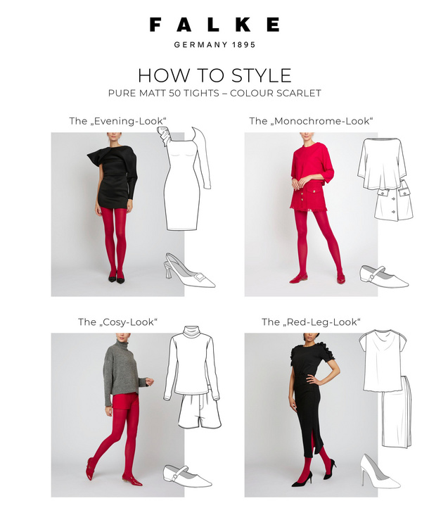 Collant Opaque 50 deniers FALKE "Pure Matt 50" 43150 - Brenda 5179