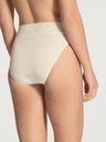 Slip doux 100% coton & dentelle CALIDA "Lycraspitze" 21901 - Champagne Crème 741