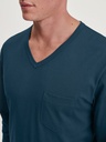 Pyjama long homme 100% coton CALIDA "Relax Imprint 3" 47487 - Deep Petrol 559