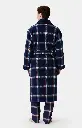 Peignoir homme polaire ARTHUR "Luka" RPO - Marine LIKAH25