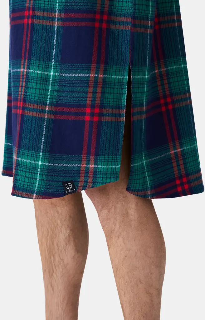 Chemise de nuit en pilou ARTHUR "Grand-Père Thomas" CGP - Marine TOMAH25