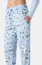 Pyjama long femme ARTHUR "Pyjama d'Altitude" MOL - Ciel NOELH25