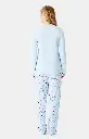 Pyjama long femme ARTHUR "Pyjama d'Altitude" MOL - Ciel NOELH25
