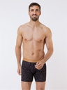 Boxer homme coton avec maintien intérieur LOIC HENRY "Every-D" KBD011G - Champagne