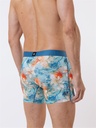 Boxer homme fantaisie microfibre avec maintien intérieur LOIC HENRY "Identity" KBI116X - Orchid