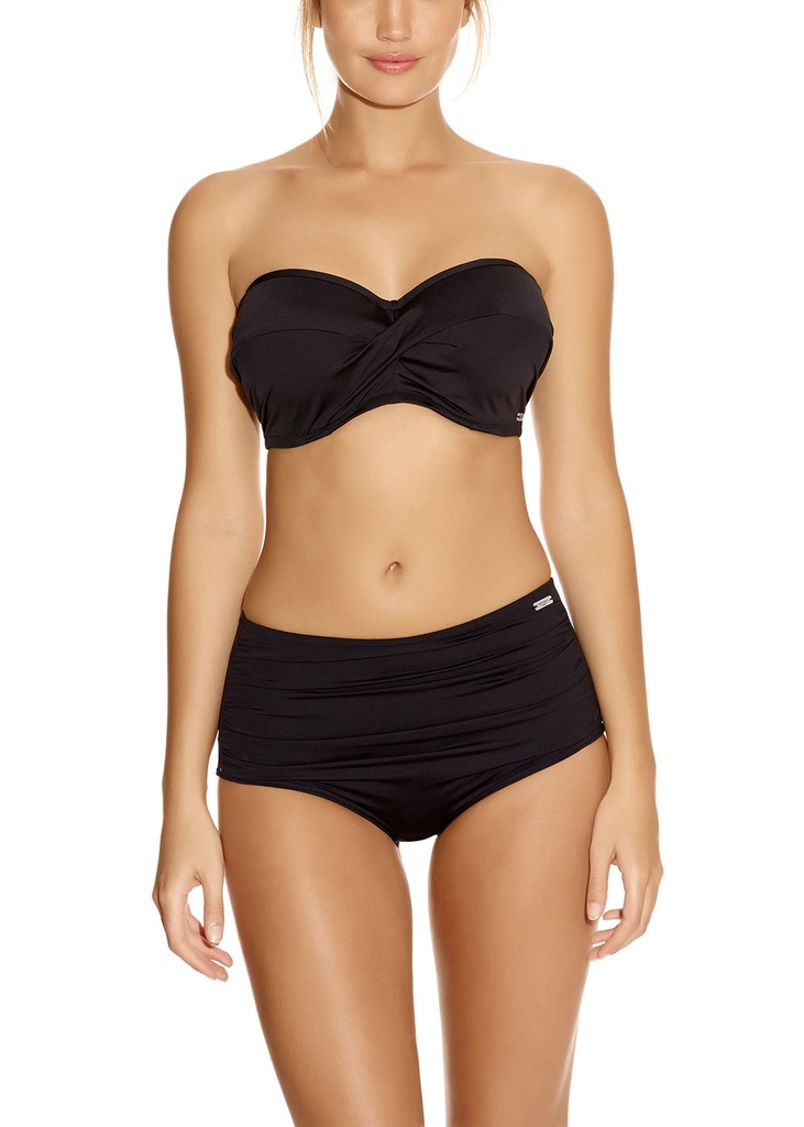 Bas de bikini short gainant FANTASIE "Versailles" FS5753 - Noir BLK