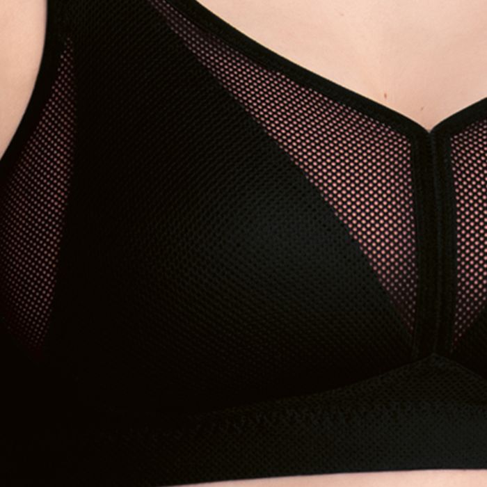 Soutien-gorge de sport pour prothèses ANITA CARE "Bobette" 5744X - Noir 001