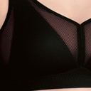 Soutien-gorge de sport pour prothèses ANITA CARE "Bobette" 5744X - Noir 001