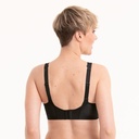 Soutien-gorge sans armatures  ANITA ROSA FAIA "Eloise" 5296 - Noir 001