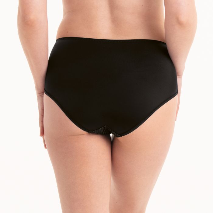 Culotte taille haute ANITA ROSA FAIA "Eloise" 1395 - Noire 001