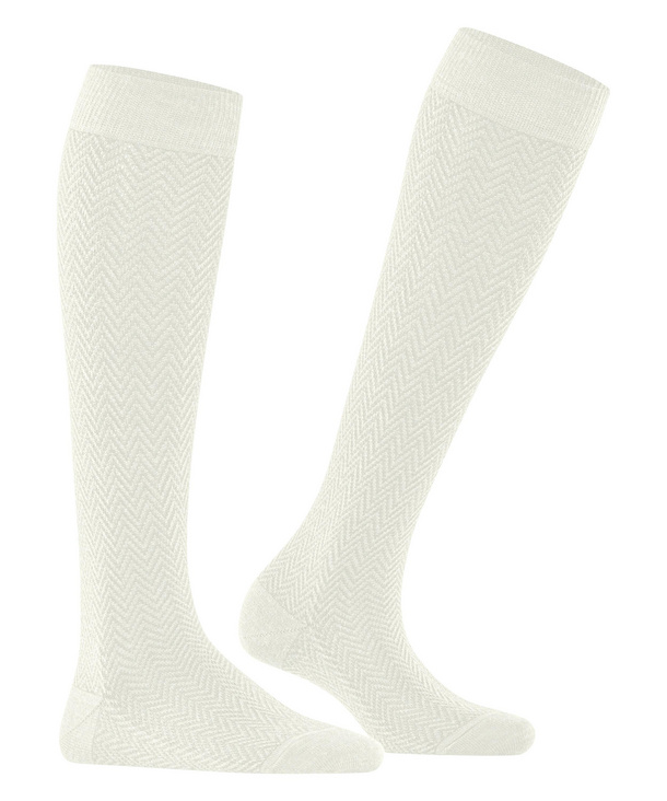 Chaussettes 3/4 Femmes Fantaisie FALKE "Fale Estate" 46673 - Offwhite 2040