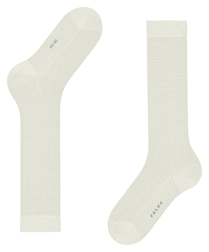 Chaussettes 3/4 Femmes Fantaisie FALKE "Fale Estate" 46673 - Offwhite 2040