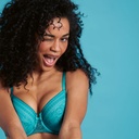 Soutien-gorge armaturé  ANITA ROSA FAIA "Fleur" 5653 - Light Smaradg