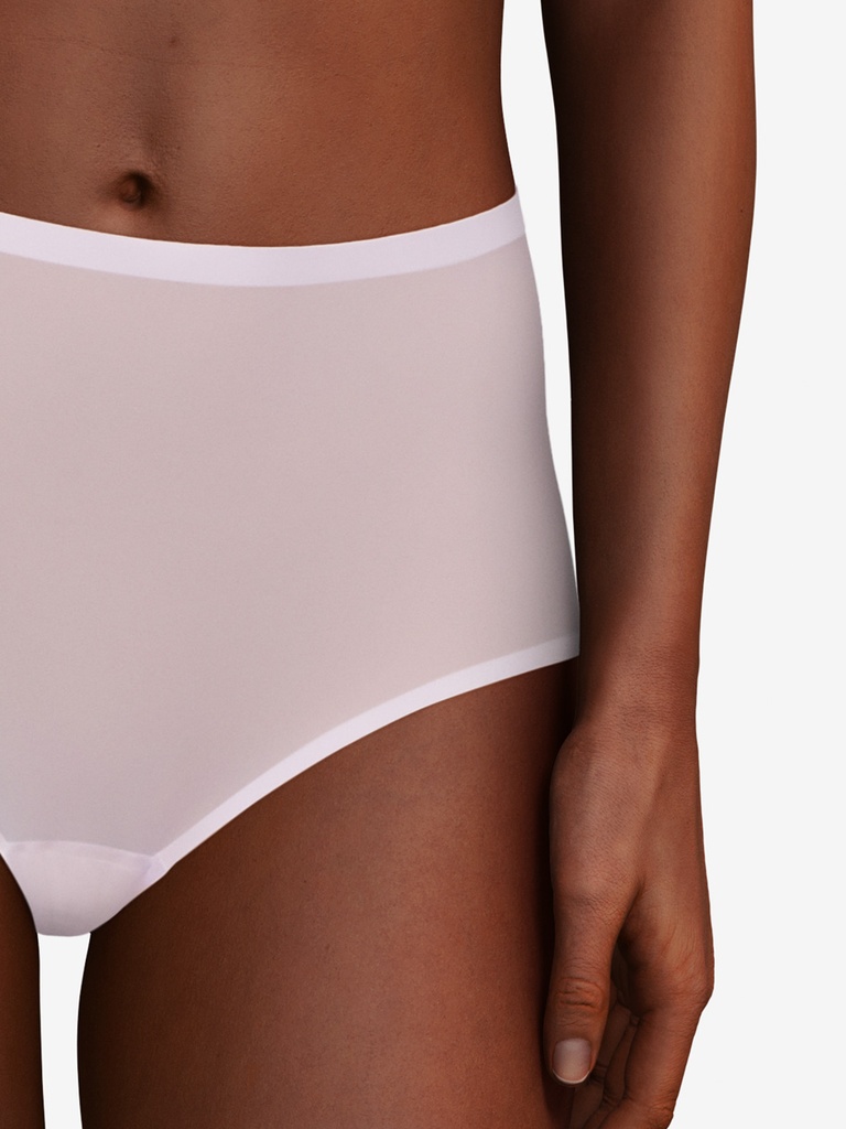 Culotte taille haute invisible TU CHANTELLE "SoftStretch" C26470 - Mauve 027