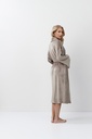 Peignoir dame long ARUELLE "Capucine" AR-CAP-SS - Brun 