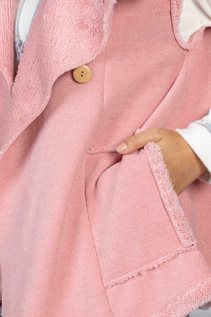 Veste sans manches dame MIRA 7052MW - Rose 