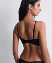 Soutien-gorge emboitant sans armature post opératoire AUBADE "Danse des sens" OGP82 - Noir 