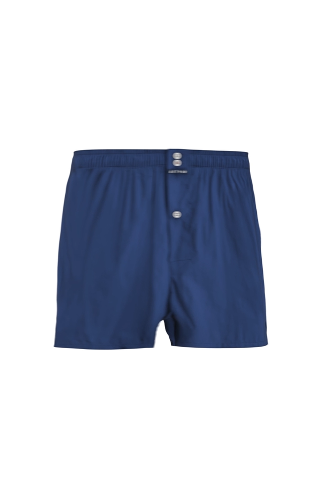 Caleçon américain homme avec maintien 100% coton bio ARTHUR "Le Club" CSP - Ciel 1176H25