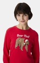 Pyjama long femme ARTHUR "Bear Noël" MOL - Rouge  OURSH25