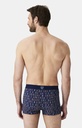 Boxer homme coton bio ARTHUR "Marathon" MAC - Marine MARAH25