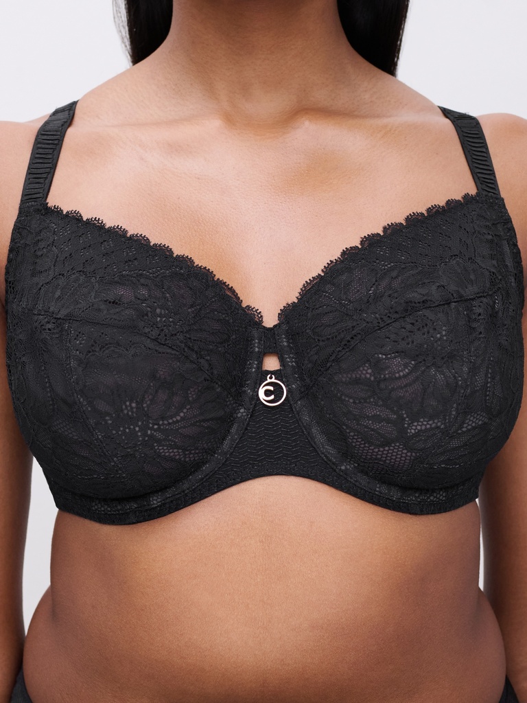 Soutien-gorge armatures enveloppant CHANTELLE "Sublime" C19WMU - Noir 011