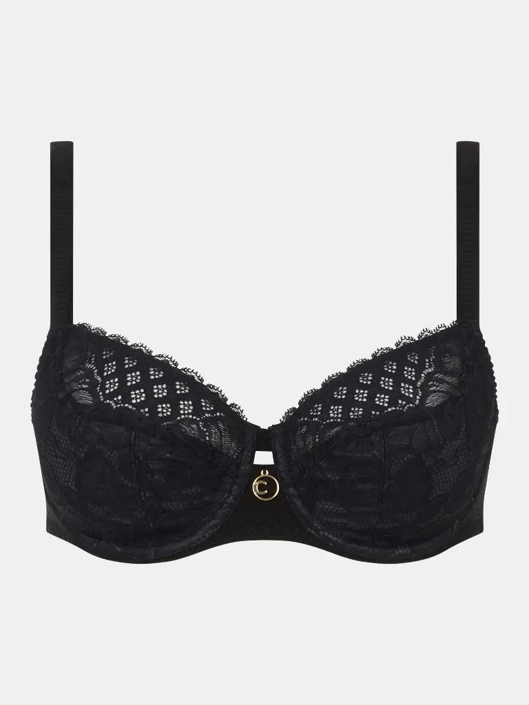 Soutien-gorge armatures enveloppant CHANTELLE "Sublime" C19WMU - Noir 011