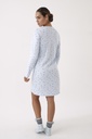 Chemise de nuit dame longues manches PROMISE "Artic Adventure" N20141 - Azure