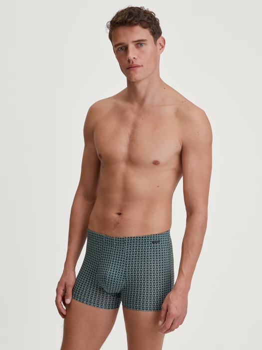 Boxer homme fantaisie tencel & coton CALIDA "Focus Trend" 26487 - Dark Glen 549