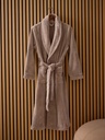 Peignoir dame en éponge 120cm CALIDA "Cosy Shower" 61854 - Beige Clay 039